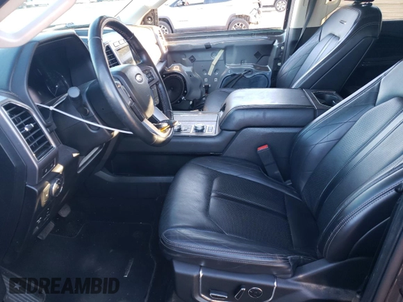 2020 Ford Expedition Platinum with VIN 1FMJU1MT6LEA24437, listed as a Copart auction lot 81799444 with 60,947 mi miles and Salvage Title. Bid and sale history available at carsss.com. Image 7.