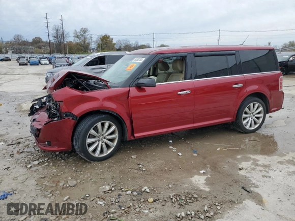 2019 Ford Flex SEL with VIN 2FMHK6C89KBA11495, listed as a Copart auction lot 80580754 with 0 mi miles and Salvage Title. Bid and sale history available at carsss.com. Image 1.