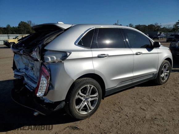 2016 Ford Edge Titanium with VIN 2FMPK3K91GBB06466, listed as a Copart auction lot 82827144 with 108,092 mi miles and Salvage Title. Bid and sale history available at carsss.com. Image 3.