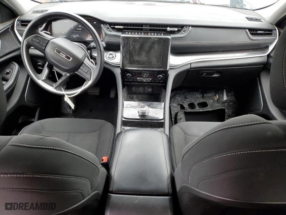 2021 Jeep Grand Cherokee L Laredo with VIN 1C4RJKAG5M8203064, listed as a Copart auction lot 76938434 with 51,691 mi miles and Salvage Title. Bid and sale history available at carsss.com. Image 8.