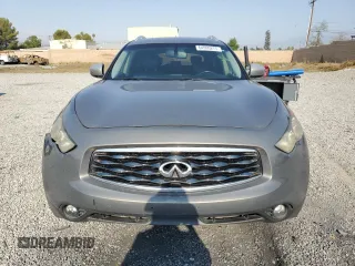 2010 Infiniti FX with VIN JN8AS1MW7AM851892, listed as a Copart auction lot 64990275 with 125,266 mi miles and Salvage title. Bid and sale history available at DreamBid. Image 5.