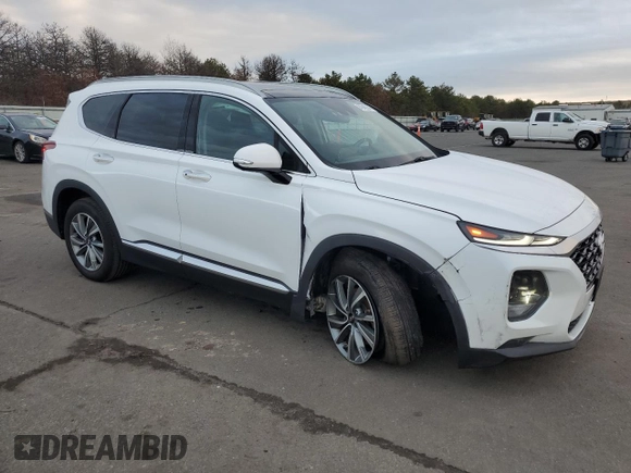 2019 Hyundai Santa Fe Ultimate with VIN 5NMS5CAD3KH037351, listed as a Copart auction lot 84946144 with 80,184 mi miles and Salvage Title. Bid and sale history available at carsss.com. Image 4.