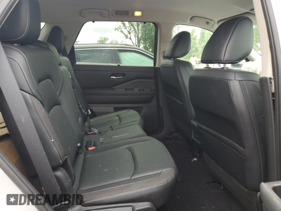 2023 Nissan Pathfinder SL with VIN 5N1DR3CC9PC242434, listed as a Copart auction lot 63191855 with 31,893 mi miles and Salvage title. Bid and sale history available at DreamBid. Image 11.