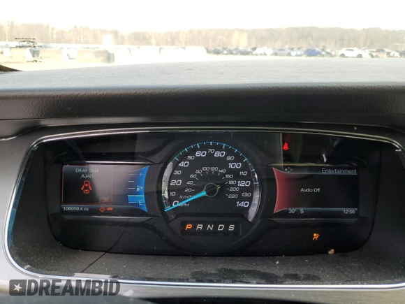 2019 Ford Taurus SEL with VIN 1FAHP2E82KG100142, listed as a Copart auction lot 88655505 with 106,959 mi miles and Salvage Title. Bid and sale history available at DreamBid. Image 9.