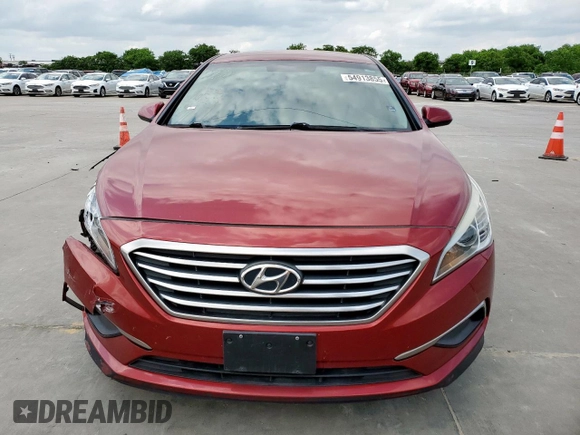 2016 Hyundai Sonata SE with VIN 5NPE24AF4GH325497, listed as a Copart auction lot 54913855 with 120,487 mi miles and Salvage Title. Bid and sale history available at carsss.com. Image 5.