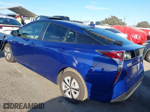 2018 Toyota Prius Two with VIN JTDKARFU2J3056932, listed as a IAAI auction lot 41637372 with 52,731 mi miles. Bid and sale history available at carsss.com. Image 3.