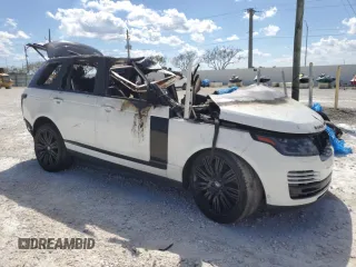 2020 Land Rover Range Rover HSE with VIN SALGS2RU4LA594030, listed as a Copart auction lot 50720335 with Not provided miles and Non repairable. Bid and sale history available at DreamBid. Image 4.