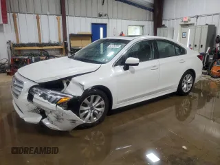 2015 Subaru Legacy 2.5i Premium with VIN 4S3BNAD69F3021855, listed as a Copart auction lot 53126305 with 147,265 mi miles and Salvage Title. Bid and sale history available at carsss.com. Image 1.