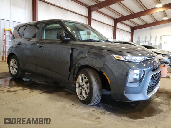 2021 Kia Soul S with VIN KNDJ23AU2M7762499, listed as a Copart auction lot 52526215 with Not Provided miles and Salvage Title. Bid and sale history available at DreamBid. Image 4.