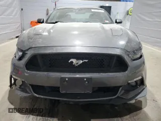 2017 Ford Mustang GT with VIN 1FA6P8CF5H5335019, listed as a Copart auction lot 55228215 with 38,550 mi miles and Salvage title. Bid and sale history available at DreamBid. Image 5.