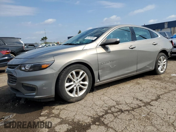 2018 Chevrolet Malibu LT with VIN 1G1ZD5ST0JF121425, listed as a Copart auction lot 55326095 with 108,372 mi miles and Clean Title. Bid and sale history available at DreamBid. Image 1.