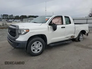 2018 Toyota Tundra 2WD SR with VIN 5TFRM5F15JX125836, listed as a Copart auction lot 47725055 with 110,217 mi miles and Salvage Title. Bid and sale history available at carsss.com. Image 1.