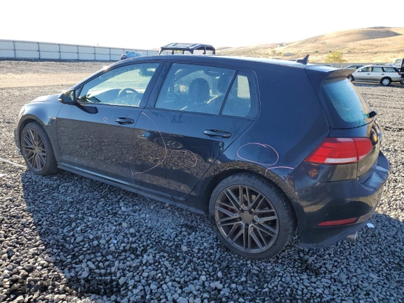 2021 Volkswagen Golf GTI S with VIN 3VW6T7AU7MM005305, listed as a Copart auction lot 76775764 with 51,623 mi miles and Salvage Title. Bid and sale history available at carsss.com. Image 2.