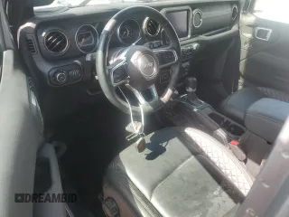 2021 Jeep Wrangler Unlimited Sahara High Altitude z VIN 1C4HJXEG5MW659306, wystawiony jako Copart lot #74563914 z przebiegiem Nie podano mil oraz Szkoda całkowita • Salvage title. Historia ofert i sprzedaży dostępna na DreamBid. Obrazek 8.