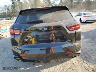 2023 Chevrolet Blazer RS with VIN 3GNKBERS5PS101422, listed as a Copart auction lot 48530545 with 39,195 mi miles and Salvage Title. Bid and sale history available at carsss.com. Image 6.