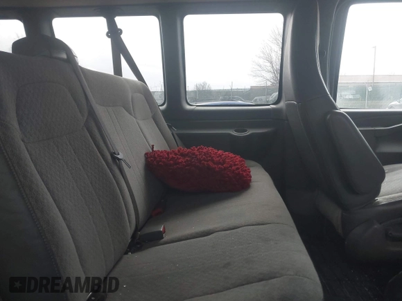 2016 Chevrolet Express Passenger LT with VIN 1GAZGPFG2G1202352, listed as a IAAI auction lot 41699012 with Not provided miles and . Bid and sale history available at DreamBid. Image 8.