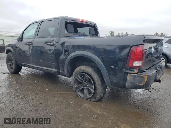 2021 Ram 1500 Warlock z VIN 1C6RR7LT9MS518556, wystawiony jako Copart lot #45186415 z przebiegiem 79 875 mil mil oraz Szkoda całkowita • Salvage title. Historia ofert i sprzedaży dostępna na DreamBid. Obrazek 2.