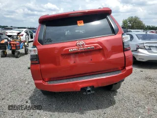 2022 Toyota 4Runner SR5 with VIN JTEEU5JRXN5256186, listed as a Copart auction lot 60697255 with Not provided miles and Salvage title. Bid and sale history available at DreamBid. Image 6.