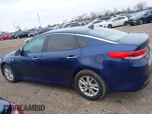 2016 Kia Optima LX with VIN 5XXGT4L32GG007690, listed as a IAAI auction lot 41115075 with 94,071 mi miles. Bid and sale history available at carsss.com. Image 14.