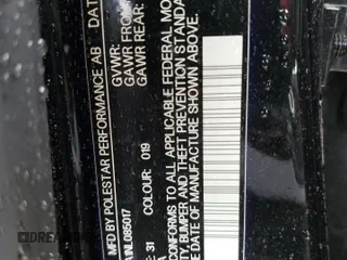 2022 Polestar 2 z VIN LPSEG3KA1NL085017, wystawiony jako Copart lot #68873094 z przebiegiem 5400 mil mil oraz Szkody całkowita. Historia ofert i sprzedaży dostępna na DreamBid. Obrazek 12.