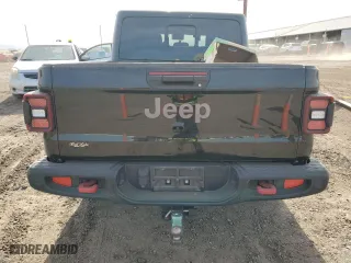 2020 Jeep Gladiator Rubicon with VIN 1C6JJTBG6LL102832, listed as a Copart auction lot 88780025 with 91,948 mi miles and Salvage Title. Bid and sale history available at carsss.com. Image 6.