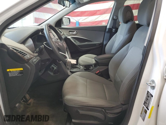 2017 Hyundai Santa Fe 2.4L with VIN 5XYZTDLB8HG438631, listed as a Copart auction lot 59996325 with 200,388 mi miles and Salvage title. Bid and sale history available at DreamBid. Image 7.