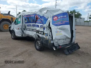 2018 Ford Transit Cargo with VIN 1FTYE1YG7JKA19193, listed as a IAAI auction lot 42155139 with Not Provided miles. Bid and sale history available at carsss.com. Image 3.