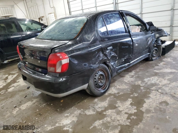 2001 Toyota ECHO with VIN JTDBT123710148080, listed as a Copart auction lot 73013364 with 0 mi miles and Salvage Title. Bid and sale history available at carsss.com. Image 3.