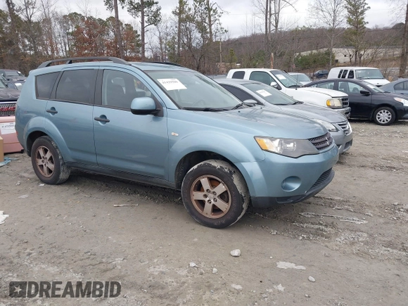 2007 Mitsubishi Outlander ES z VIN JA4MS31X37U015596, wystawiony jako IAAI lot #41439500 z przebiegiem 288 701 mil mil oraz . Historia ofert i sprzedaży dostępna na DreamBid. Obrazek 1.