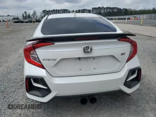 2020 Honda Civic Si with VIN 2HGFC1E52LH706108, listed as a Copart auction lot 51036085 with 40,628 mi miles and Salvage Title. Bid and sale history available at DreamBid. Image 6.