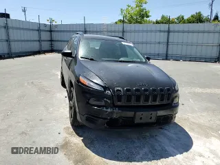 2017 Jeep Cherokee Altitude with VIN 1C4PJLAS6HW577086, listed as a Copart auction lot 57682925 with 109,316 mi miles and Salvage title. Bid and sale history available at DreamBid. Image 14.
