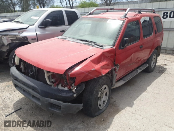2000 Nissan Xterra XE z VIN 5N1DD28T0YC565788, wystawiony jako Copart lot #46197265 z przebiegiem 213 456 mil mil oraz Nie do naprawy • Non repairable. Historia ofert i sprzedaży dostępna na DreamBid. Obrazek 1.