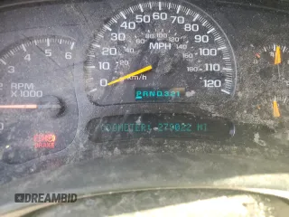2005 Chevrolet Silverado 1500 LS with VIN 2GCEC13T051243277, listed as a Copart auction lot 45980485 with 279,022 mi miles and Salvage Title. Bid and sale history available at carsss.com. Image 9.