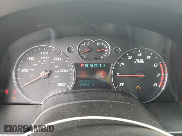 2007 Chevrolet Equinox LT with VIN 2CNDL63F176092065, listed as a Copart auction lot 70416174 with 248,696 mi miles and Salvage Title. Bid and sale history available at carsss.com. Image 9.