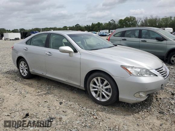 2011 Lexus ES with VIN JTHBK1EGXB2436780, listed as a Copart auction lot 51069105 with 93,924 mi miles and Salvage Title. Bid and sale history available at carsss.com. Image 4.