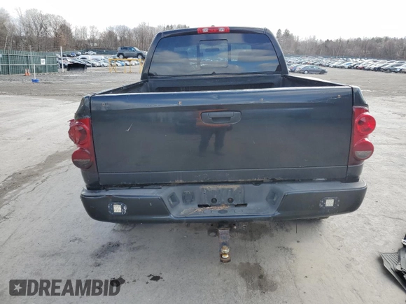 2007 Dodge 1500 SLT with VIN 1D7HU18277J539115, listed as a Copart auction lot 45582815 with 231,626 mi miles and Salvage Title. Bid and sale history available at DreamBid. Image 6.