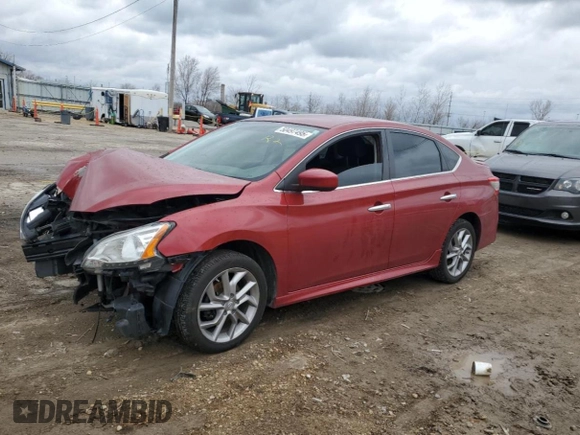 2014 Nissan Sentra SR with VIN 3N1AB7AP6EY295687, listed as a Copart auction lot 50497495 with Not Provided miles and Salvage Title. Bid and sale history available at DreamBid. Image 1.