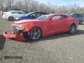 2018 Chevrolet Camaro 1LT with VIN 1G1FB1RX6J0161473, listed as a Copart auction lot 42928585 with 0 mi miles and Salvage Title. Bid and sale history available at carsss.com. Image 1.