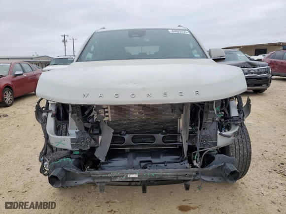 2022 Jeep Wagoneer Series III with VIN 1C4SJVDT9NS212446, listed as a Copart auction lot 49288995 with 61,788 mi miles and Salvage Title. Bid and sale history available at carsss.com. Image 5.