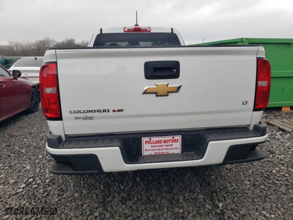 2018 Chevrolet Colorado 2WD LT with VIN 1GCHSCEN6J1296074, listed as a Copart auction lot 44886425 with 117,508 mi miles and Salvage Title. Bid and sale history available at carsss.com. Image 6.