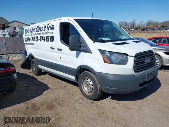 2017 Ford Transit with VIN 1FTYE1YM2HKB34459, listed as a IAAI auction lot 42059820 with 215,646 mi miles and . Bid and sale history available at DreamBid. Image 1.