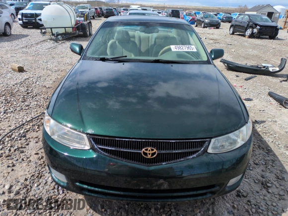 2001 Toyota Solara SE with VIN 2T1CF28P81C456098, listed as a Copart auction lot 49827965 with 153,591 mi miles and Salvage Title. Bid and sale history available at carsss.com. Image 5.