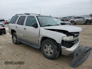 2005 Chevrolet Tahoe LS with VIN 1GNEC13T75R186414, listed as a Copart auction lot 43065675 with 267,169 mi miles and Salvage Title. Bid and sale history available at carsss.com. Image 4.