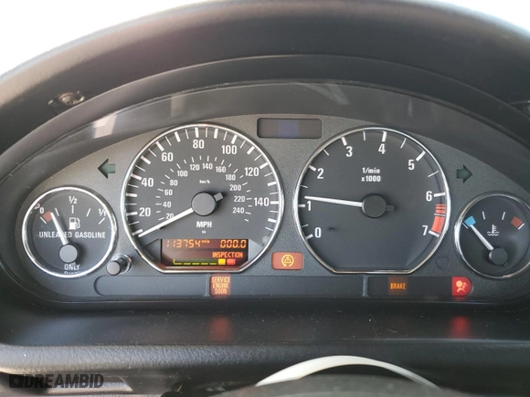 2001 BMW Z3 2.5i with VIN WBACN33431LK45838, listed as a Copart auction lot 77141714 with 113,754 mi miles and Salvage Title. Bid and sale history available at carsss.com. Image 9.