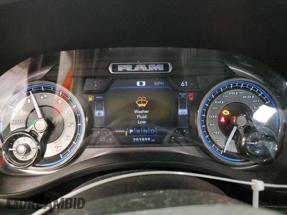 2021 Ram 1500 Limited with VIN 1C6SRFHT9MN501081, listed as a Copart auction lot 56568305 with 201,899 mi miles and Non repairable. Bid and sale history available at DreamBid. Image 9.