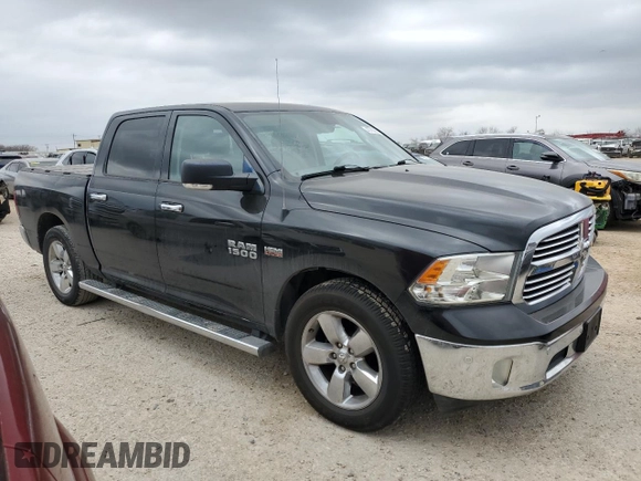 2016 Ram 1500 Big Horn with VIN 1C6RR6LT9GS127860, listed as a Copart auction lot 45790085 with 94,963 mi miles and Salvage Title. Bid and sale history available at carsss.com. Image 4.