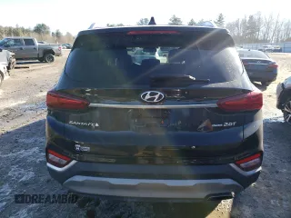 2020 Hyundai Santa Fe SEL with VIN 5NMS3CAAXLH275078, listed as a Copart auction lot 42178595 with 49,491 mi miles and Salvage Title. Bid and sale history available at carsss.com. Image 6.