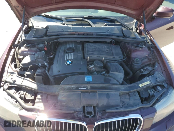 2010 BMW 3 Series 335i xDrive with VIN WBAPL3C50AA407839, listed as a Copart auction lot 52859285 with 121,486 mi miles and Salvage title. Bid and sale history available at DreamBid. Image 11.