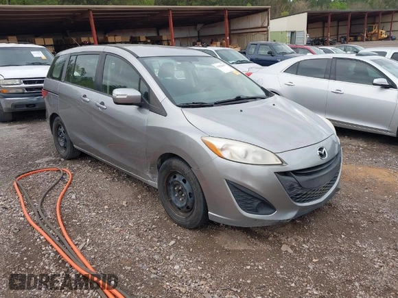 2013 Mazda 5 Sport with VIN JM1CW2BL5D0147824, listed as a IAAI auction lot 41822647 with 160,153 mi miles and . Bid and sale history available at carsss.com. Image 1.