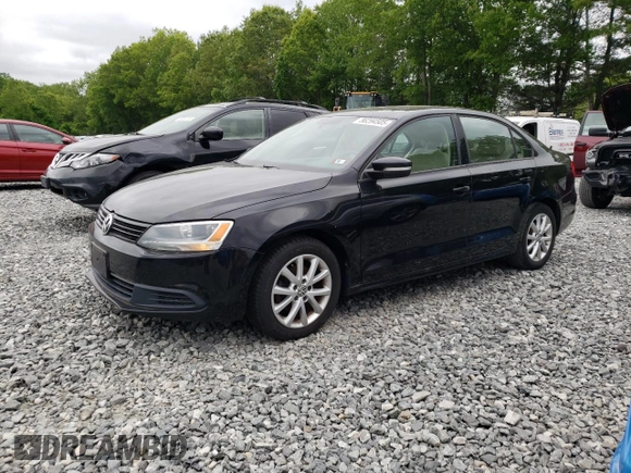2012 Volkswagen Jetta SE z VIN 3VWDP7AJ6CM338790, wystawiony jako Copart lot #56294505 z przebiegiem 154 588 mil mil oraz Czysty tytuł • Clean title. Historia ofert i sprzedaży dostępna na DreamBid. Obrazek 1.